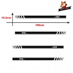 Car Vinyl Car Side Stripes Sticker Auto Door Decals Graphics Side Stripe Skirt Decal Sticker for Peugeot 308 Car StIcker